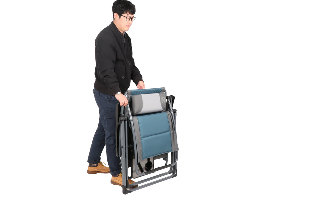 Blue Polyester Zero-Gravity Chair K6063