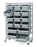 7-Shelf Bin Rack System A20171