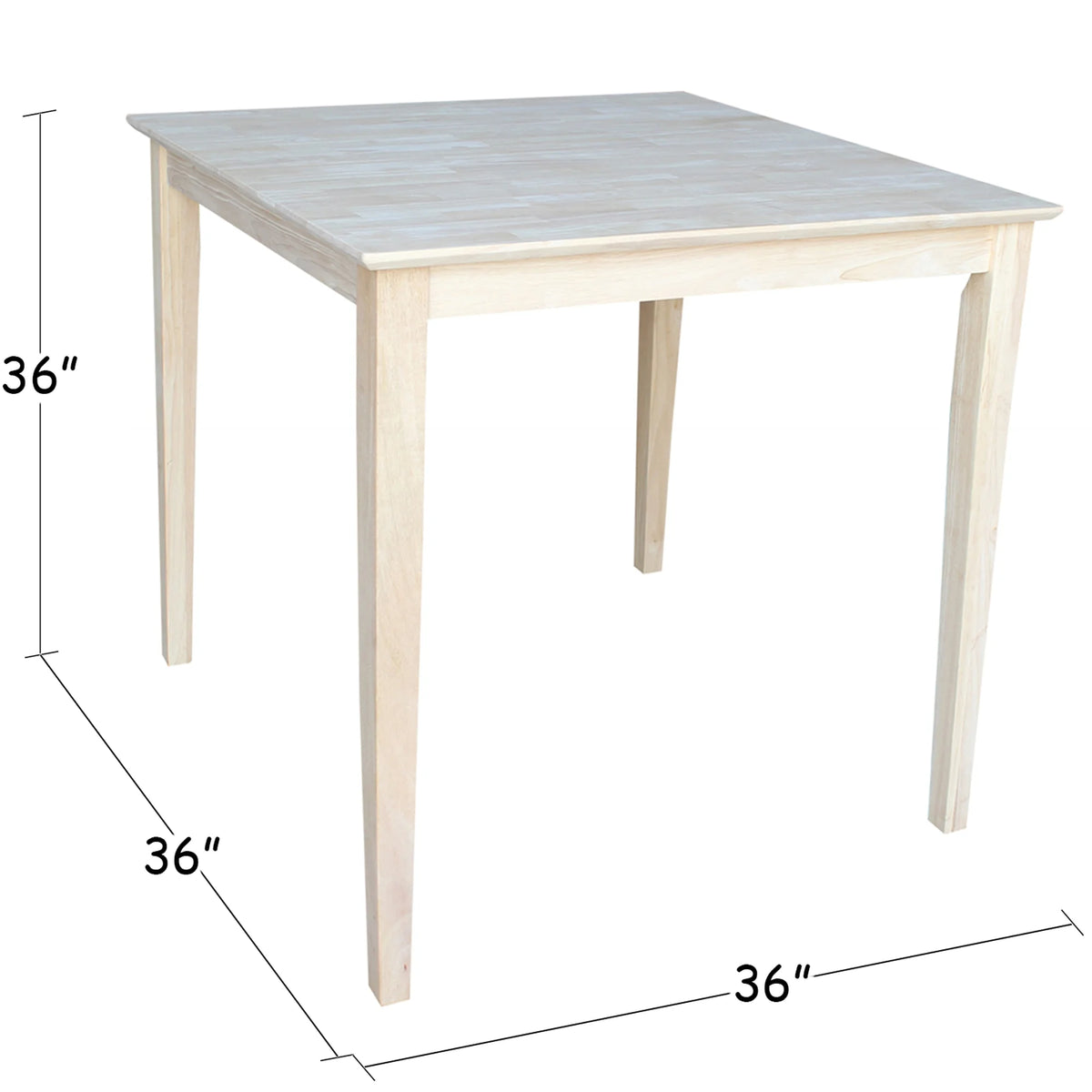 Solid Wood Top Table H9110