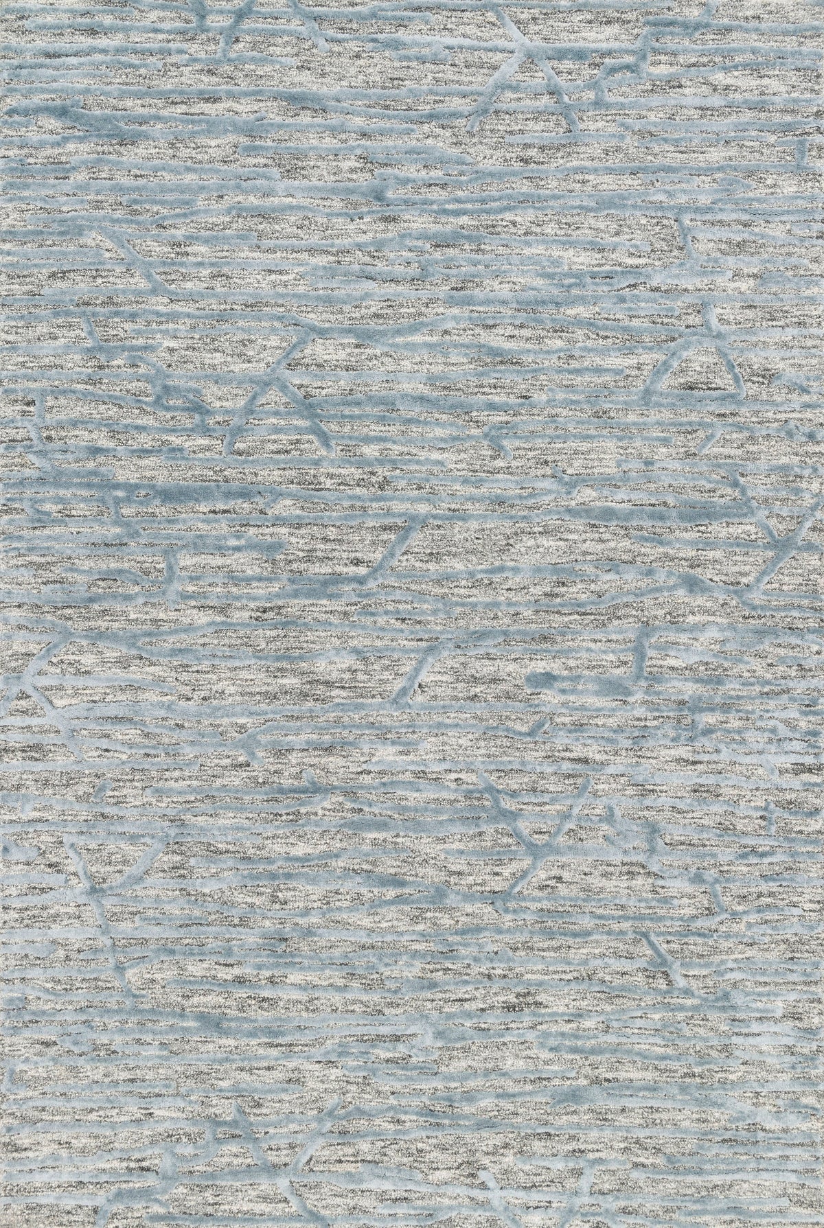 Grey Blue Rug 7'9 x 9'9 V2731