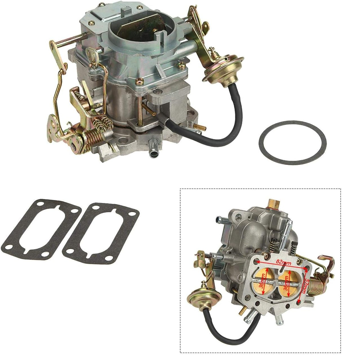 Carburetor for 2.4L Z24 Engine, Automatic Choke Y797