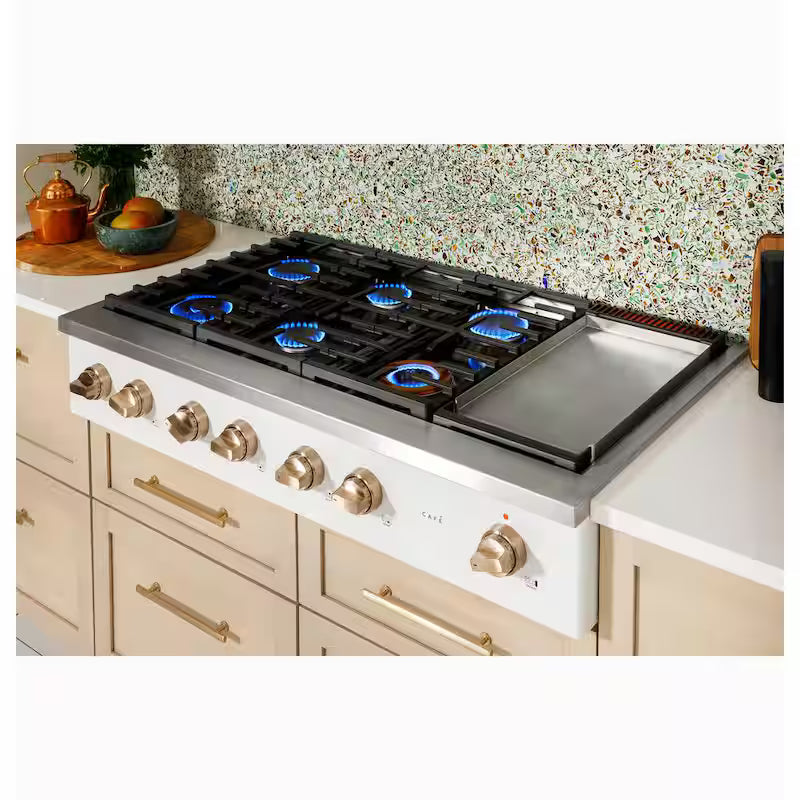 48 in. Gas Cooktop with 6 Burners T8268