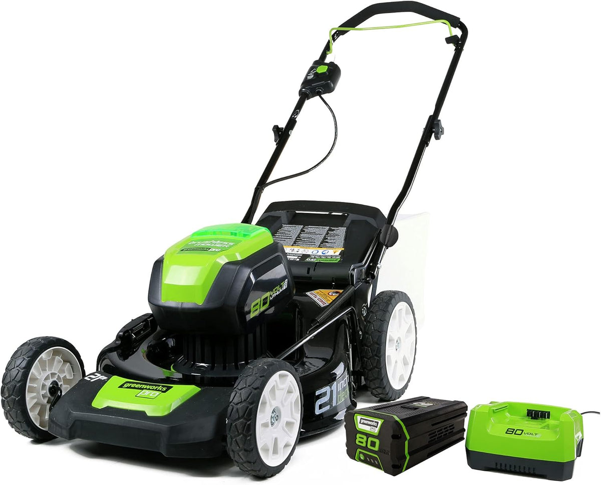 21" Brushless Cordless Lawn Mower with 4.0Ah Battery and Charger K295523