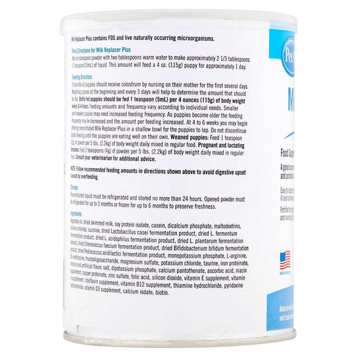 Milk Replacer for Puppies Q216