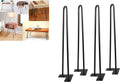 Matte Black Hairpin Legs Set Of 4 D17020