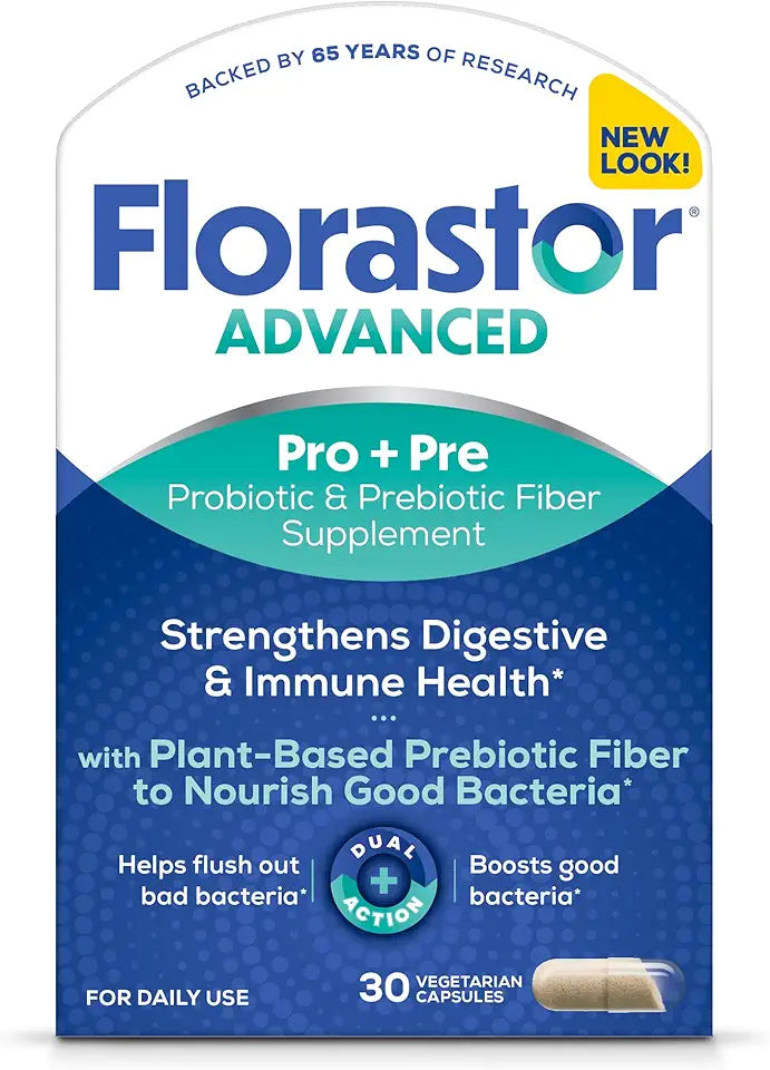 Probiotic and Prebiotic Supplement 30 Capsules G680