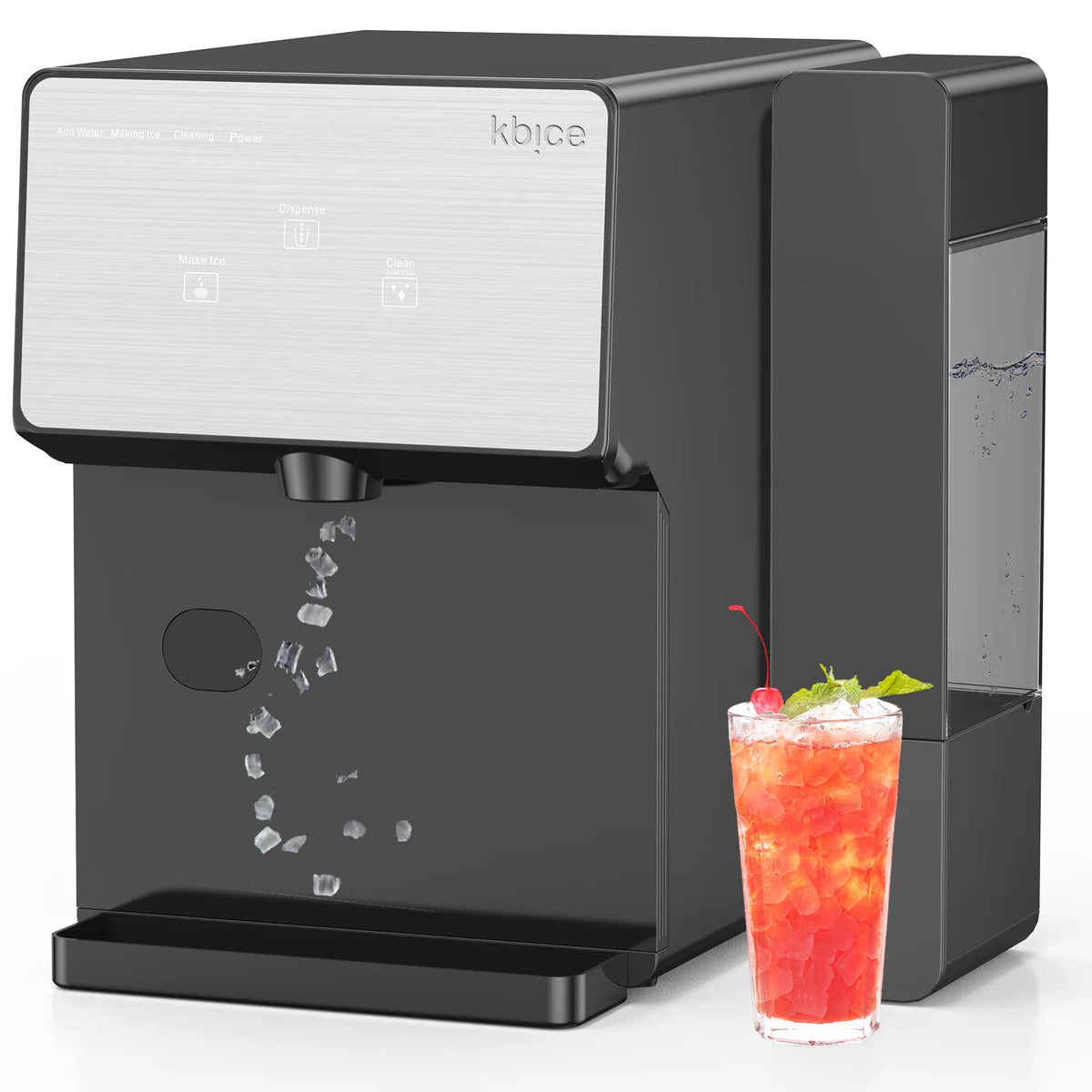 Self Dispensing Countertop Nugget Ice Maker with Water Tank K9677