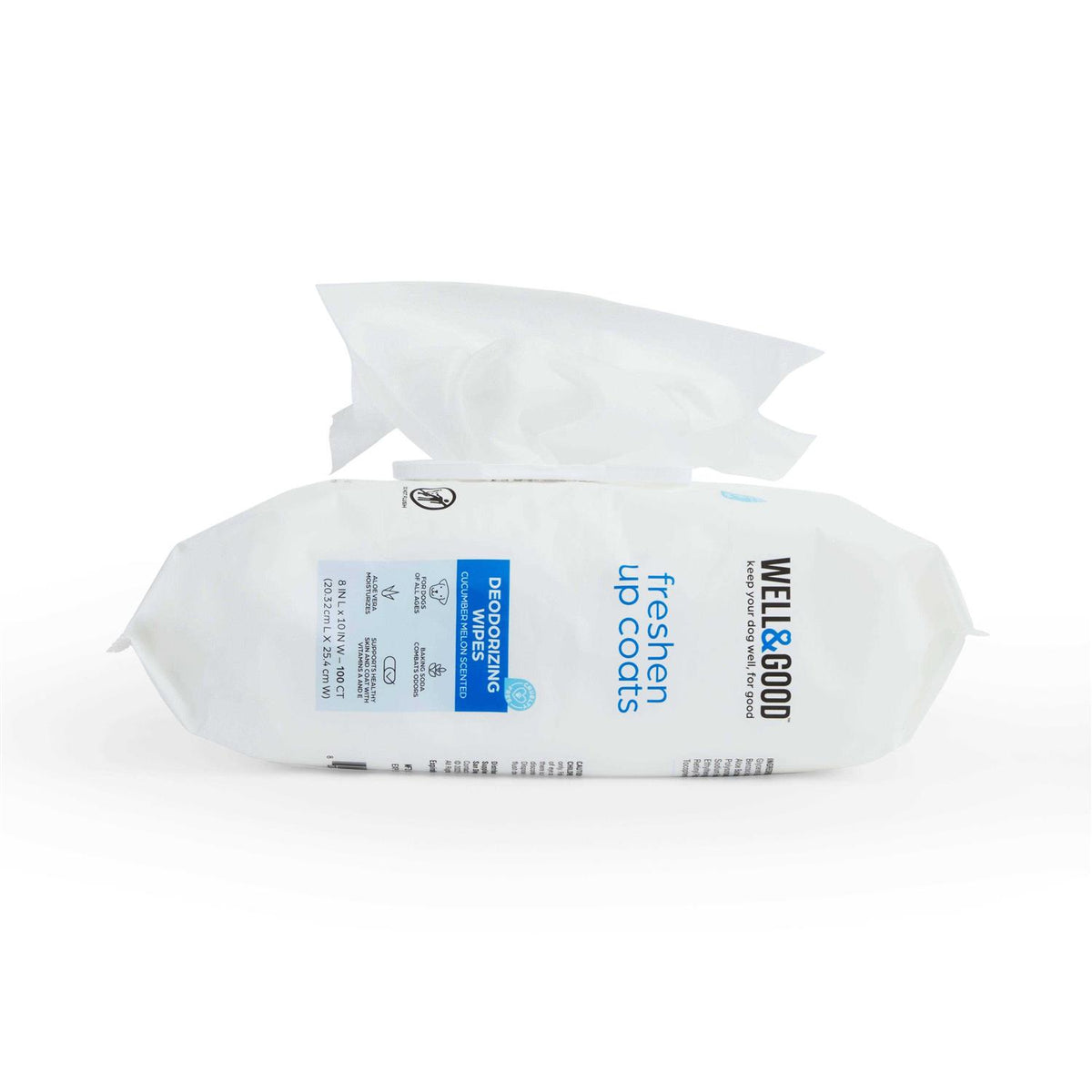 Cucumber Melon Deodorizing Dog Wipes Y837