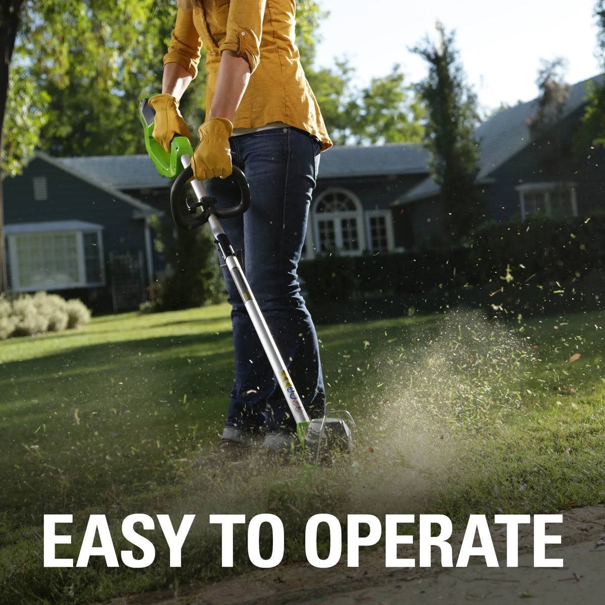 40V String Trimmer Leaf Blower Combo with 2.0 Ah Battery L963