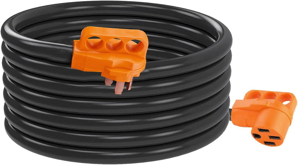 50 Amp 36 Feet Heavy-Duty RV Extension Cord with Finger Handle G875