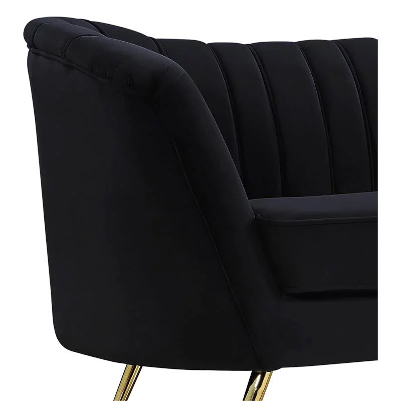 3-Piece Velvet Accent Chair Chaise & Loveseat M550360