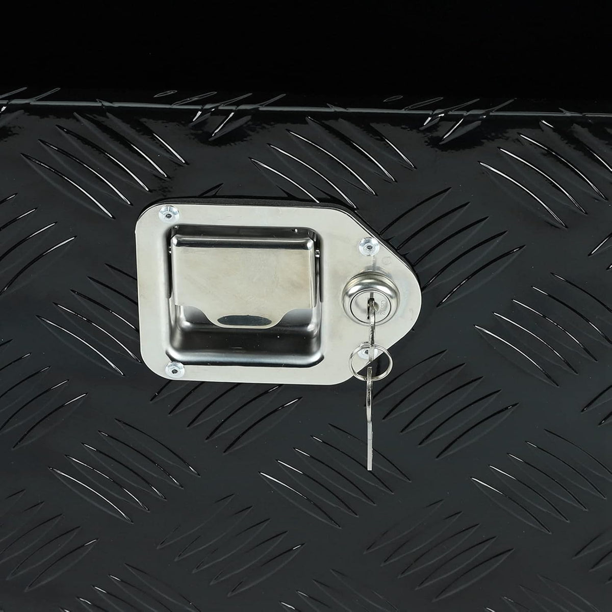 Black Aluminum Underbody Tool Box 30X13X10 Inch G22954
