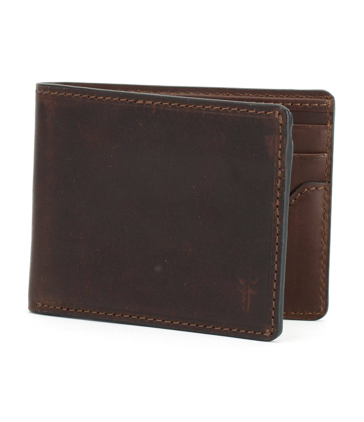 Dark Brown Leather ID Billfold Z7610