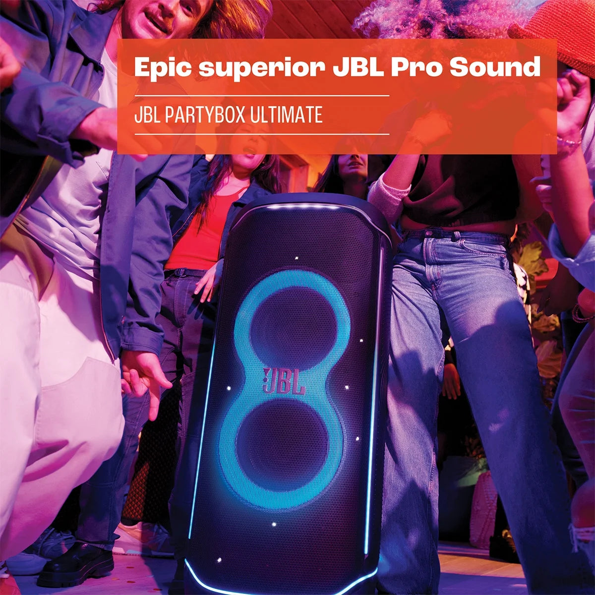 Waterproof Wi-Fi Party Speaker with Dolby Atmos E579022
