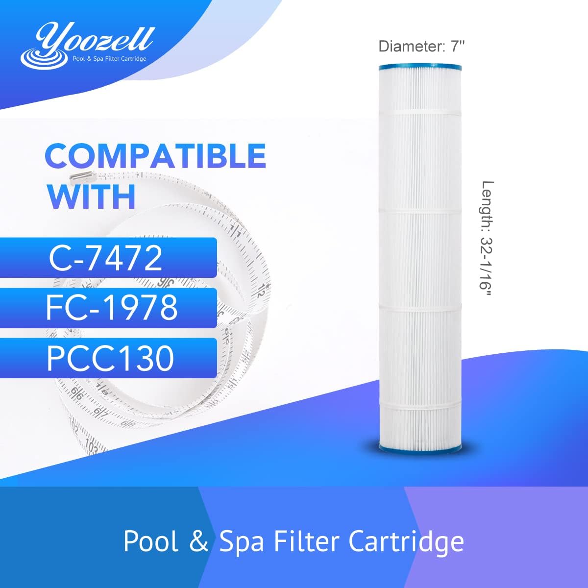 4Pack Swimming Pool Replacement Filter Cartridge C93750