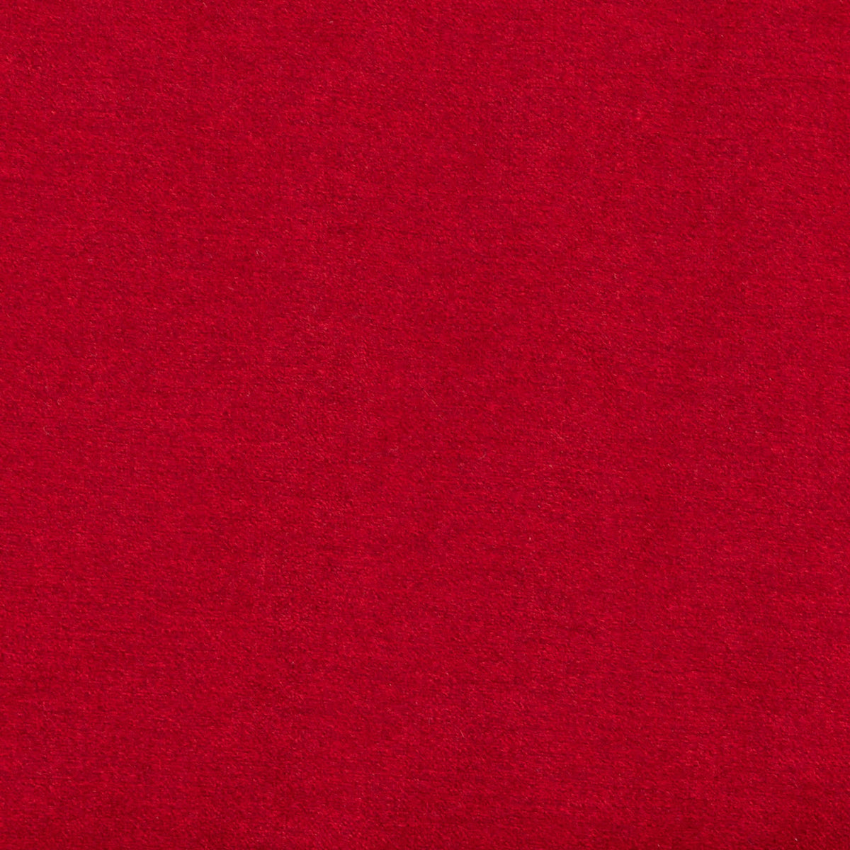 Red Fabric Saddle Wing Ottoman Z1349