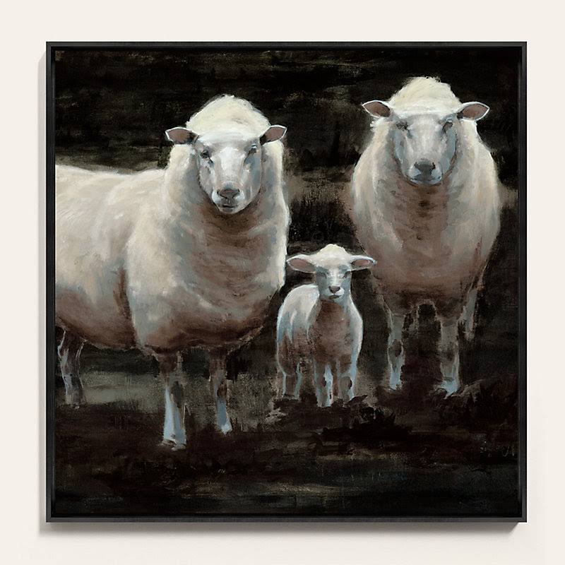 Framed Canvas 24x22 V885