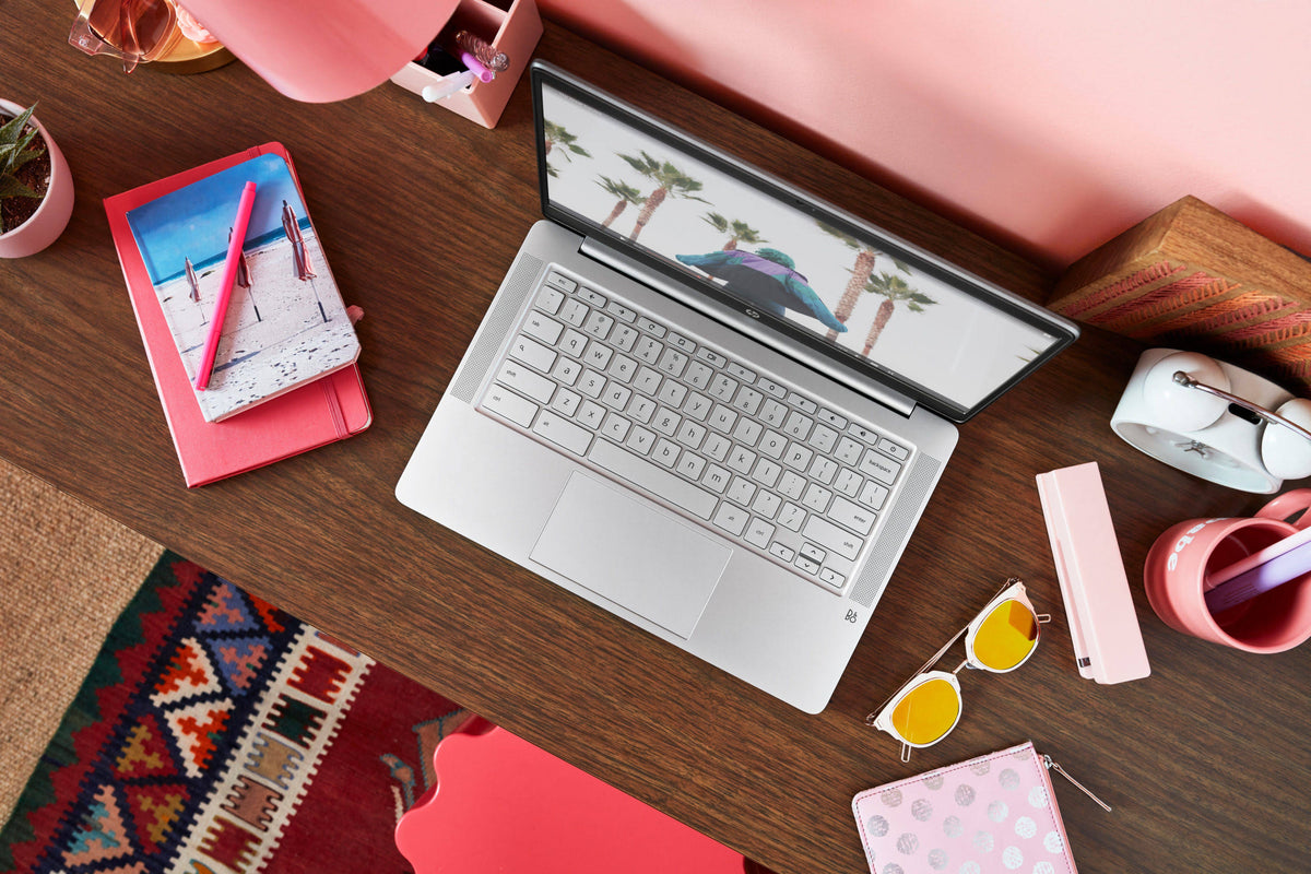 Silver Chromebook 14" Touchscreen D1825