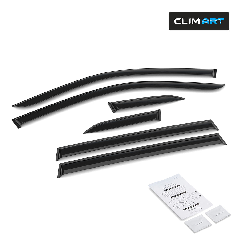 6pcs Tape-on Window Deflectors for Subaru Forester F47849