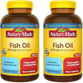 Fish Oil Softgels Omega 3 Supplement 230 Softgels Pack of 2 B98953