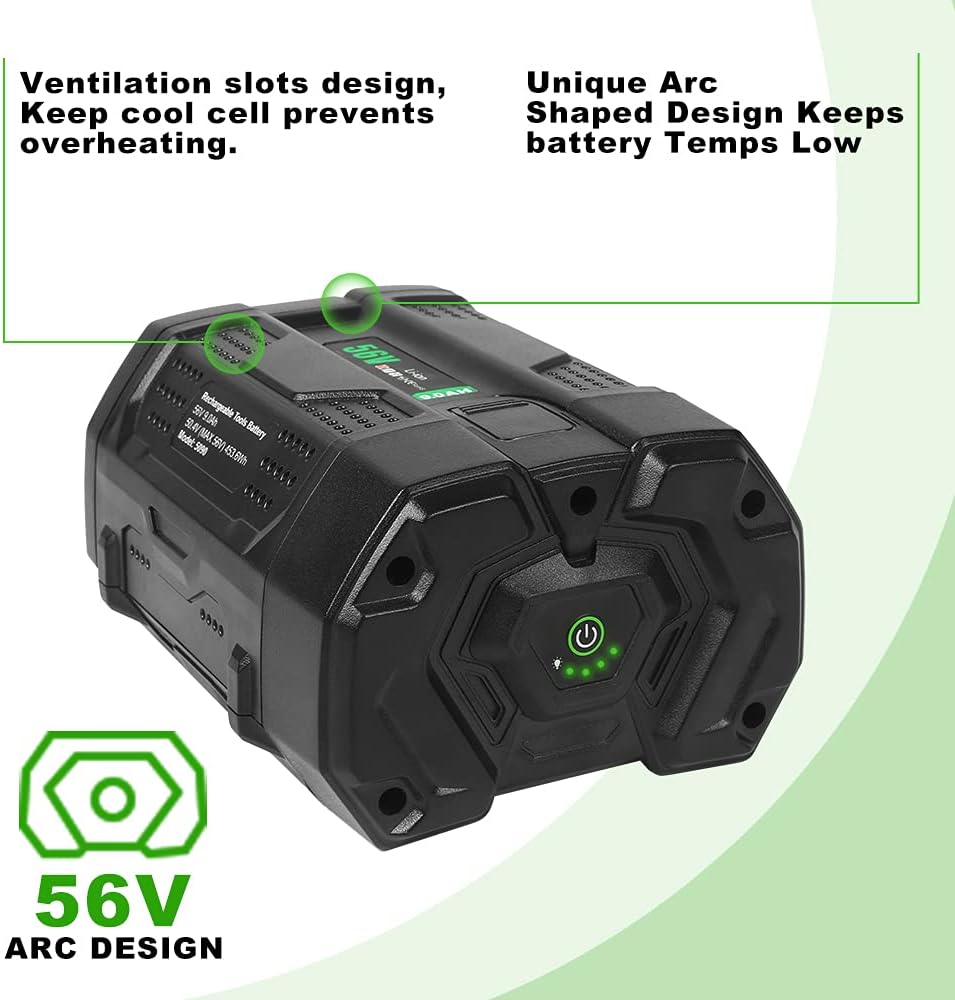 56V 9.0Ah Lithium Battery with Power Indicator H380