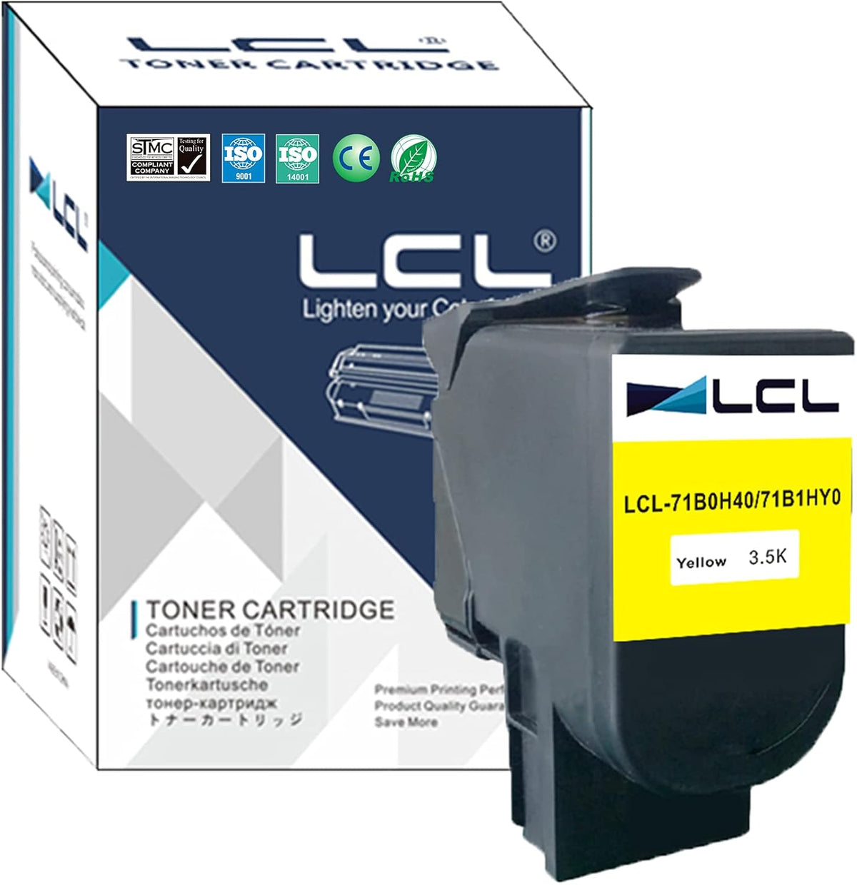 Cyan Compatible Toner Cartridge 3500 Pages (1-Pack) P7639