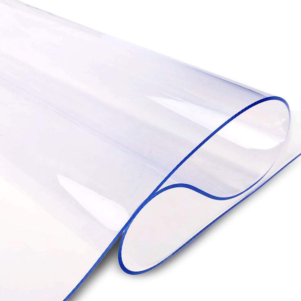 Clear Plastic Rectangular Vinyl Table Cover (60x36) F857480