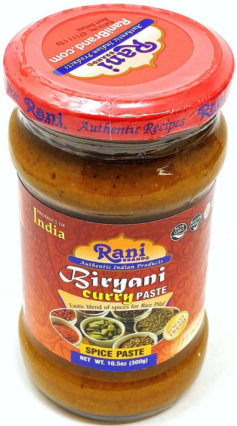 Biryani Masala Curry Paste 10.5oz Glass Jar, Pack of 5+1 P9331