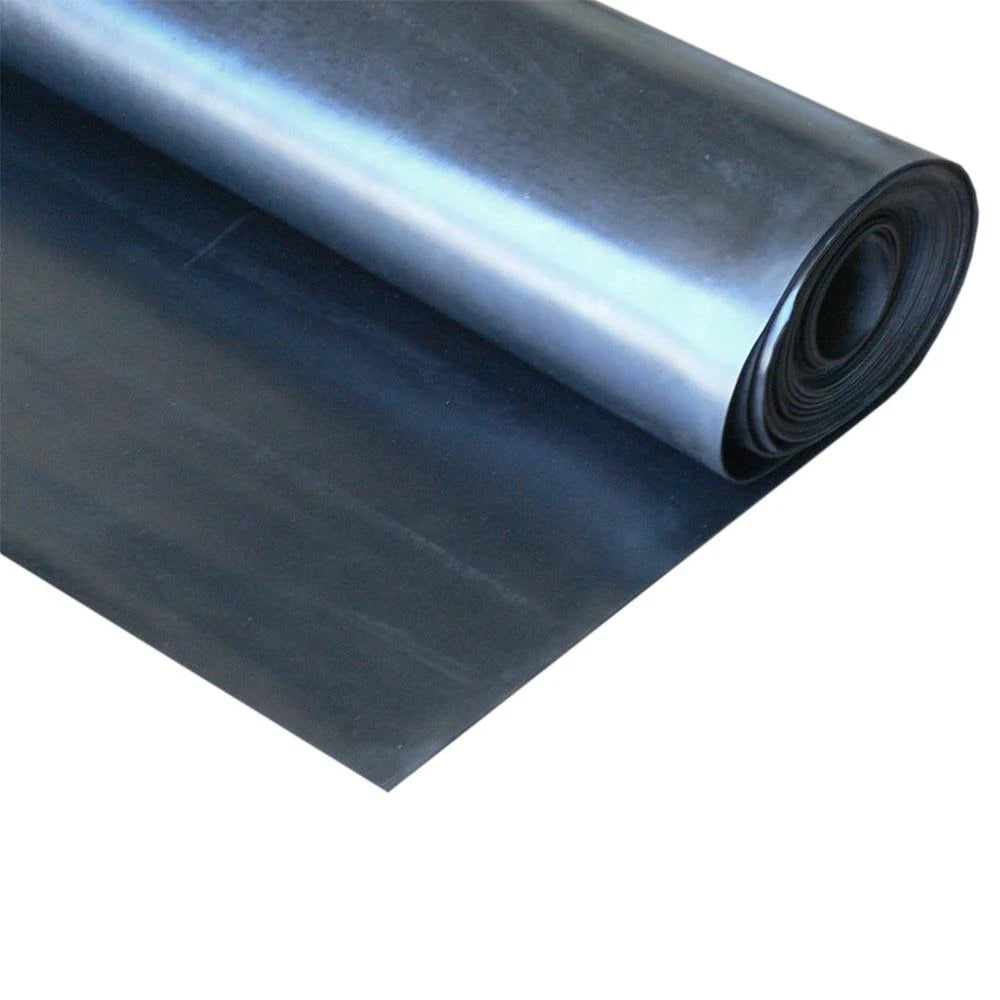 EPDM 1/4 in. x 36 in. x 240 in. 60A Rubber Sheet - Black A9733