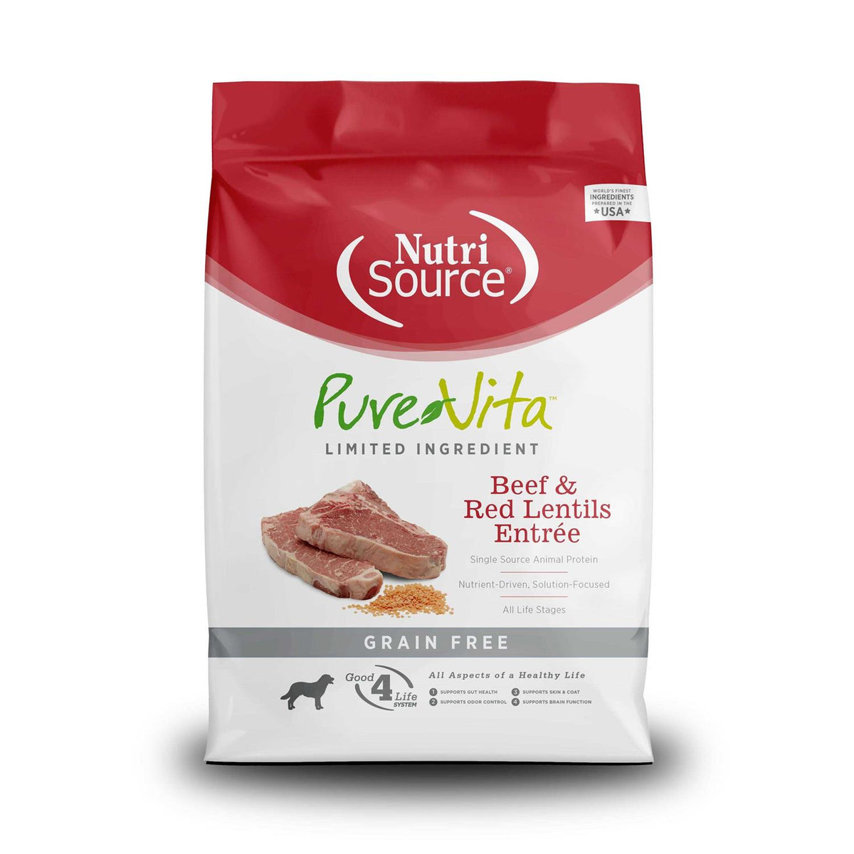 Beef & Red Lentils Grain Free Dry Dog Food H34470