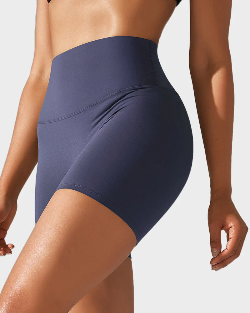 High-Waist Mesh Boyshorts B9324