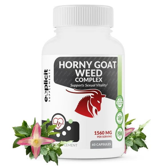 Horny Goat Weed with Maca 60 Capsules W519822