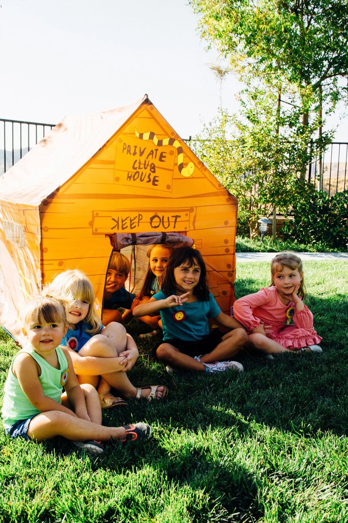 Brown Clubhouse Tent X354284