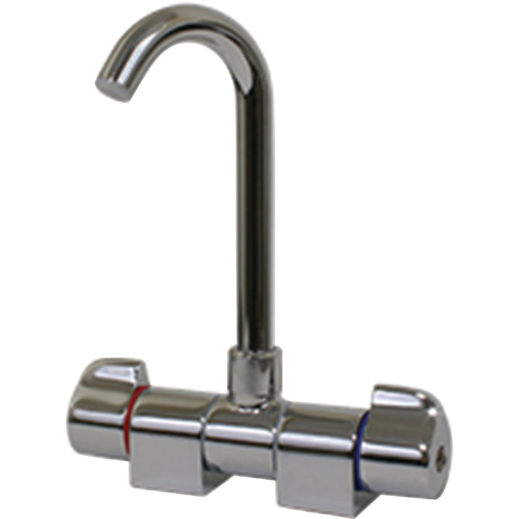 Faucet J Spout Folding Chrome C2818