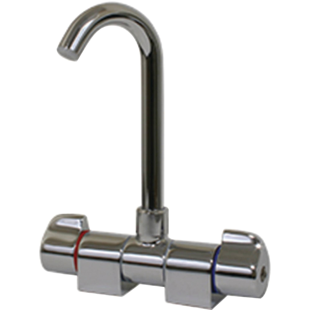 Faucet J Spout Folding Chrome C2818