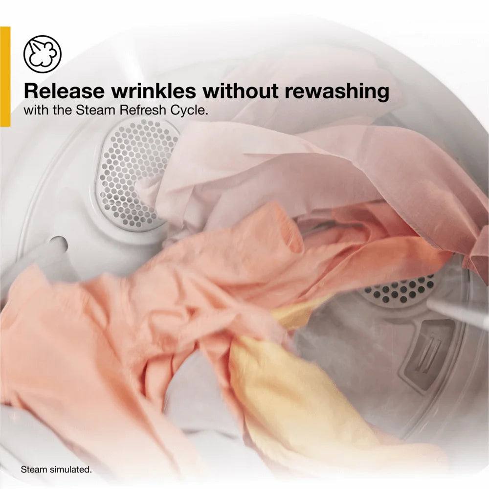 7.0 Cu. Ft. Top Load Electric Moisture Sensing Dryer with Steam V72170