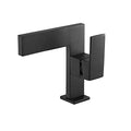 Matte Black Ultra-Thin Waterfall Bathroom Faucet U222141