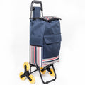 Folding Shopping Cart with Stair Climbing Cart D331