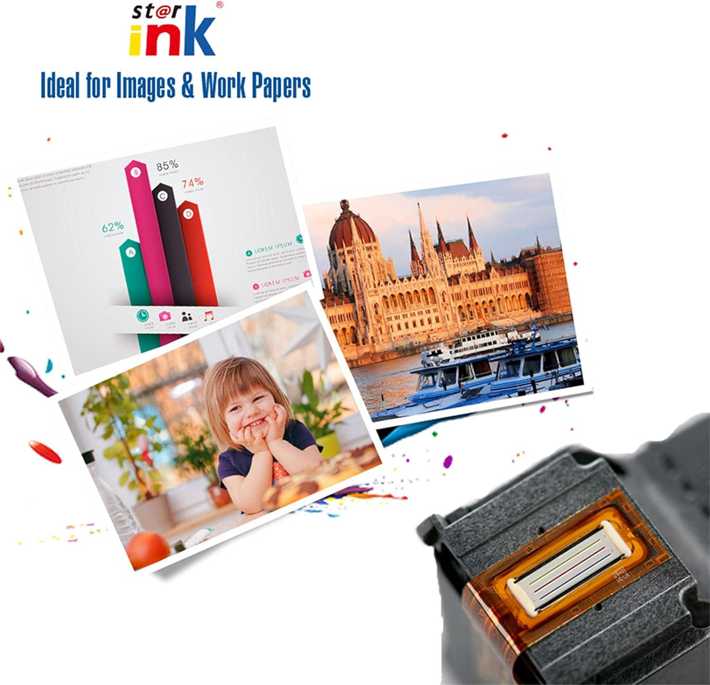 Remanufactured Ink Cartridge 3 Packs (2 Black, 1 Color) Y323
