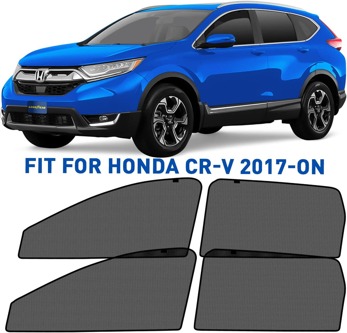 Magnetic Car Window Sunshade 4pcs H3223