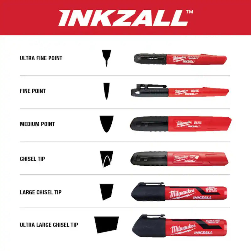 Red Fine Point Permanent Marker 360-Pack V40025
