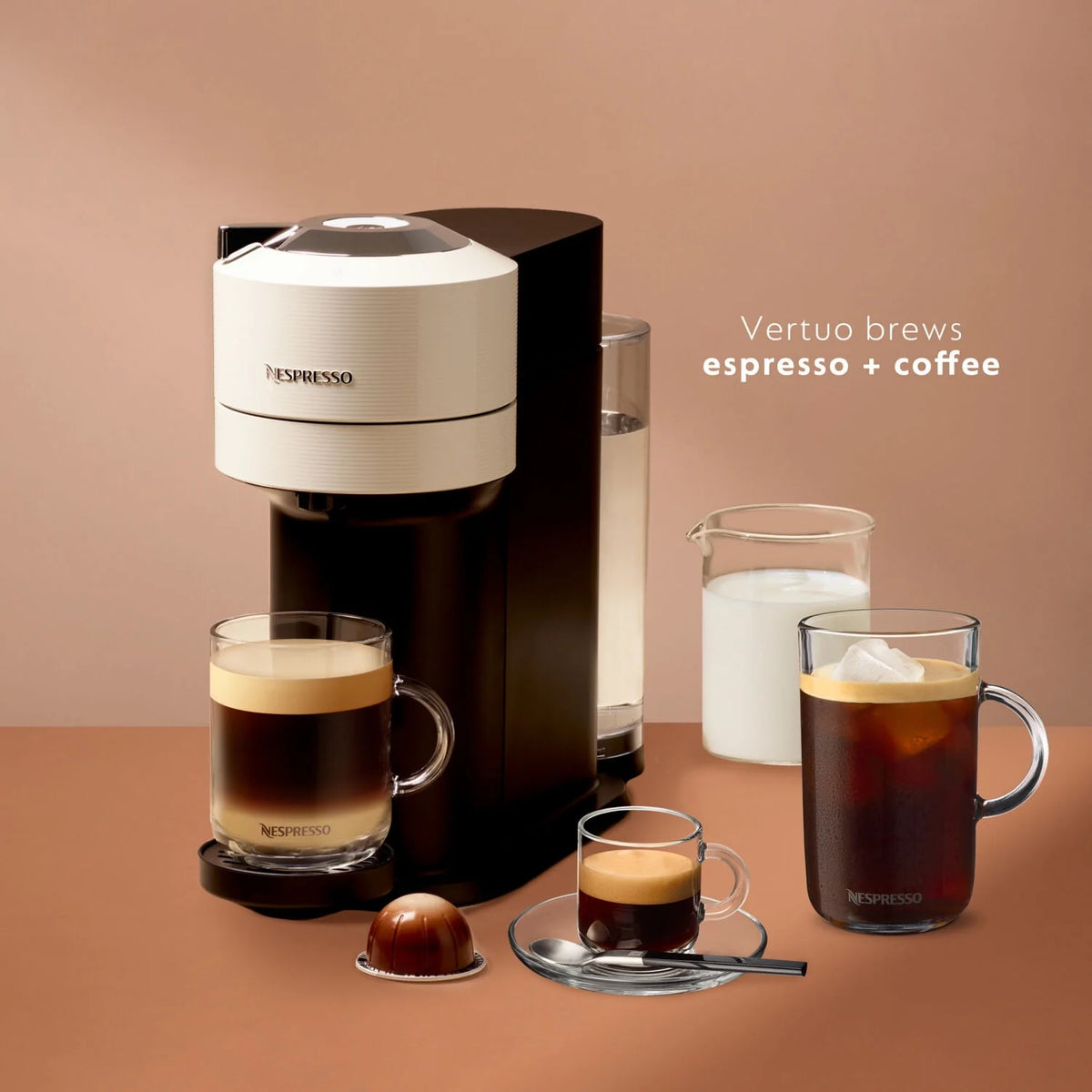 White Coffee and Espresso Maker J860