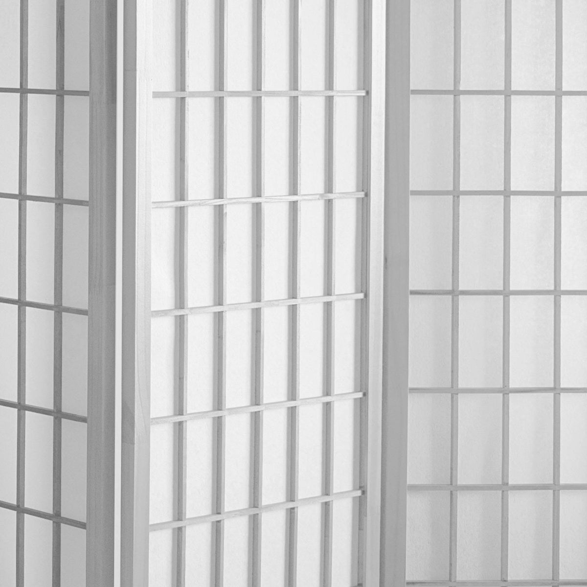 White 8 Panel Shoji Screen G614
