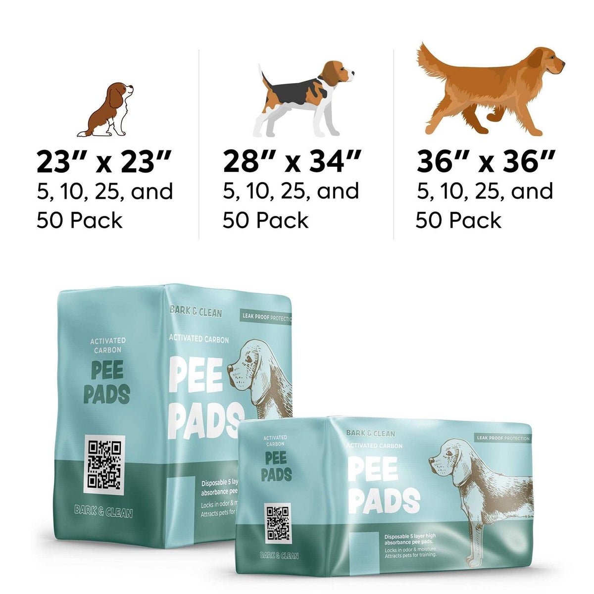 Dog and Puppy Pee Pads Leak-Proof C638656
