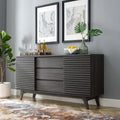 Charcoal Sideboard Buffet Table or TV Stand N2306