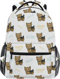 Yorkie Yorkshire Terrier Backpack D91160