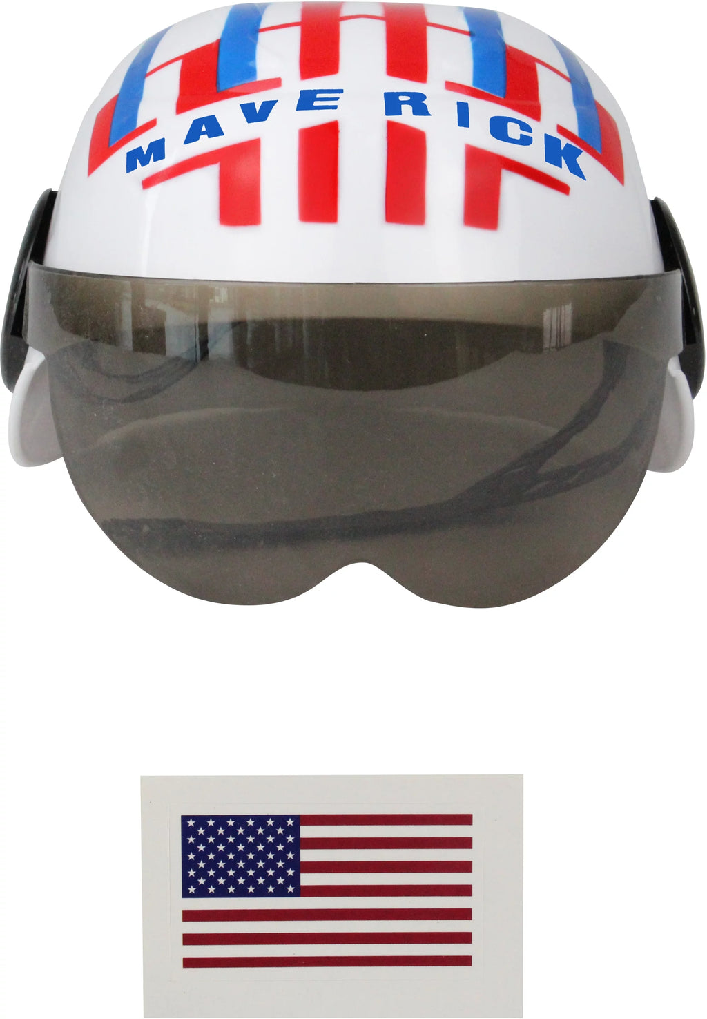 White Pilot Helmet Costume Accessory E71108