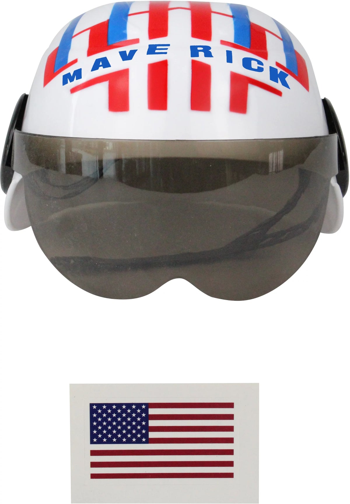 White Pilot Helmet Costume Accessory E71108