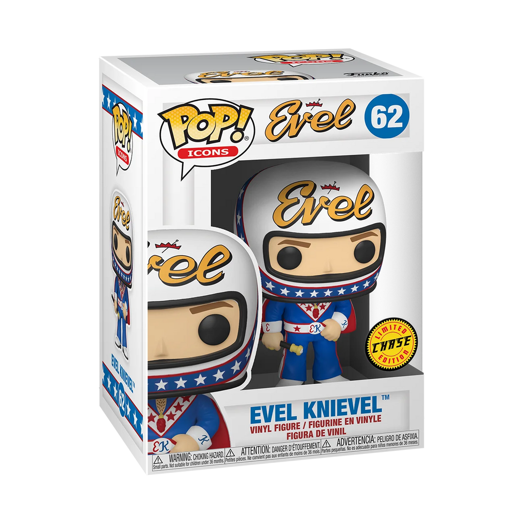 Evel Knievel Pop! Vinyl Figure with Chase A3738