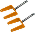 2PK Double Sided Caster Yoke Replacement Pack of 2 H31632